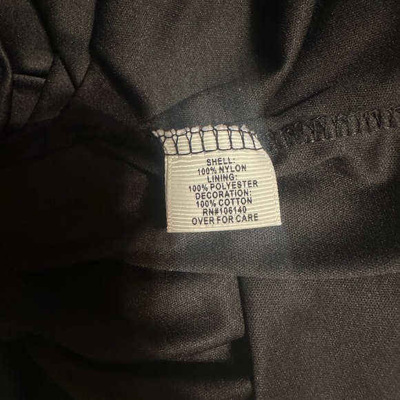 Ultra Pink black lace long sleeve shirt blouse size XL - Picture 7 of 8